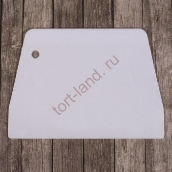 Шпатель прямой 15*11,5 см пластик – «Тортленд»