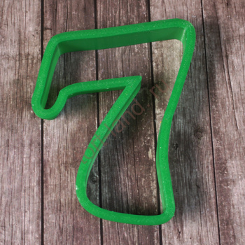 Вырубка для пряника "Цифра 7", пластик, 8 см – «Тортленд»