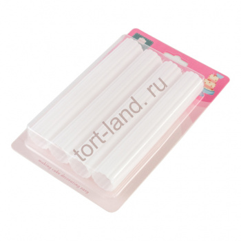 Палочки пластиковые для крепления ярусов 4 шт, 15 см – «Тортленд»