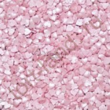 Фигурная посыпка Сердечки розовые перламутровые, 100 гр