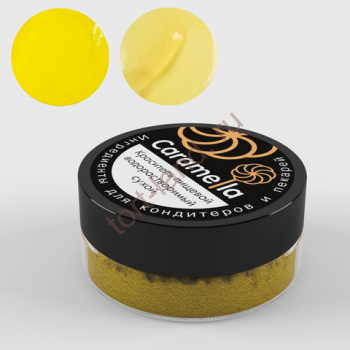 Краситель сухой водорастворимый Caramella Желтый 20 гр – «Тортленд»