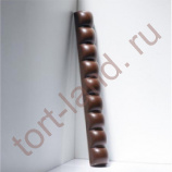 Форма для шоколадных снеков XL ПУЗЫРЬ, 4 ячейки по 200x23 мм