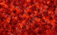 Цукаты кандированные красные 5-7мм (200 гр)