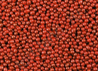 Шарики красные перламутровые 2 мм, 100 гр