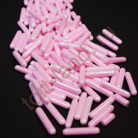Посыпка MIXIE 3D ПАЛОЧКИ розовые перламутровые, 50 гр