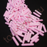 Посыпка MIXIE 3D ПАЛОЧКИ розовые перламутровые, 50 гр