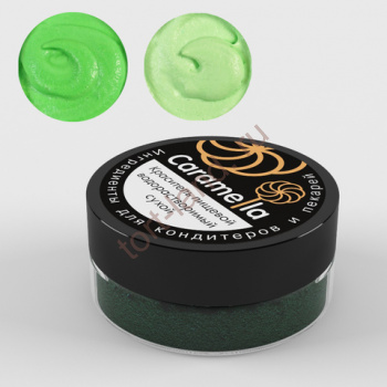  Краситель сухой водорастворимый Caramella Зеленый 20 гр – «Тортленд»