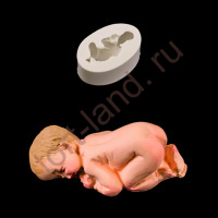  Силиконовый молд "Младенец" 5,5*2,5 см