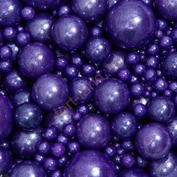 Кондитерская посыпка «Выделяйся», фиолетовая 50 г – «Тортленд»