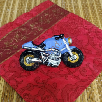 Силиконовая форма №1553 "Мотоцикл" 2,5D – «Тортленд»
