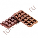 Форма для шоколада силиконовая ИЗИ-ШОК куб