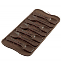 Форма для шоколада силиконовая ИЗИ-ШОК ложечки