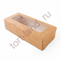 Коробка для печенья и пряников Tabox 500 170*70*40 мм КРАФТ