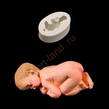  Силиконовый молд "Младенец" 5,5*2,5 см – «Тортленд»