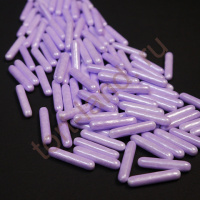 Посыпка MIXIE 3D ПАЛОЧКИ фиолетовые перламутровые, 50 гр