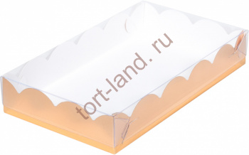 Коробка для печенья и пряников 250*150*35 мм ЗОЛОТО – «Тортленд»