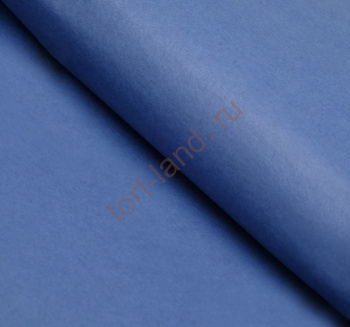 Бумага упаковочная тишью, синий, 50 см х 66 см – «Тортленд»