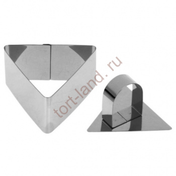 Форма для выкладки/выпечки с крышкой Треугольник 8*4 см – «Тортленд»