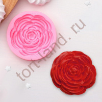 Молд силиконовый «Прекрасная роза», 5,7×5,7 см