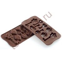 Форма для шоколада силиконовая ИЗИ-ШОК ключи