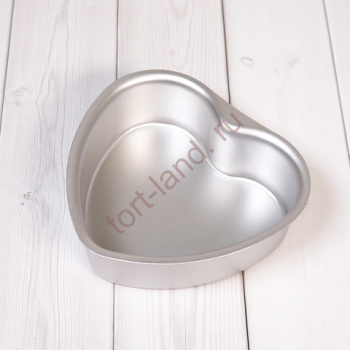 Форма металлическая для выпечки Сердце 10 см – «Тортленд»