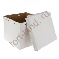Коробка для торта 420*420*450, до 8 кг (сборная)