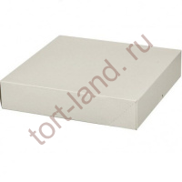 Коробка для печенья и пряников 225*225*42 мм – «Тортленд»