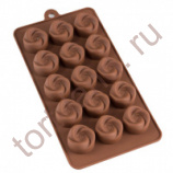 Форма силиконовая для шоколада "Вихрь"